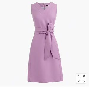 J Crew Vneck Sheath Dress in DoubleSerge Wool 00🛍